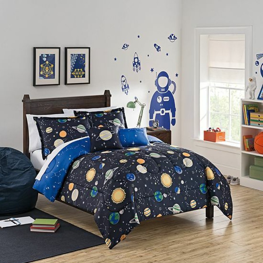 Bed & Bath * | Waverly Kids Space Adventure Comforter Set