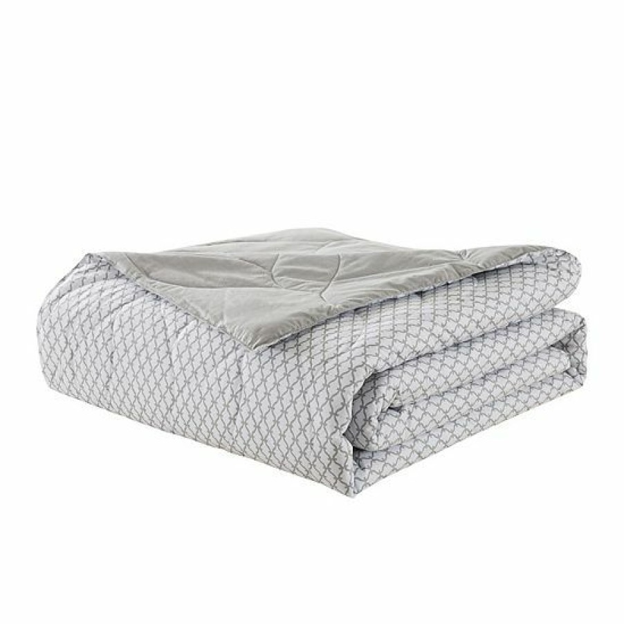 Bed & Bath * | Waverly Cotton Reversible Blanket