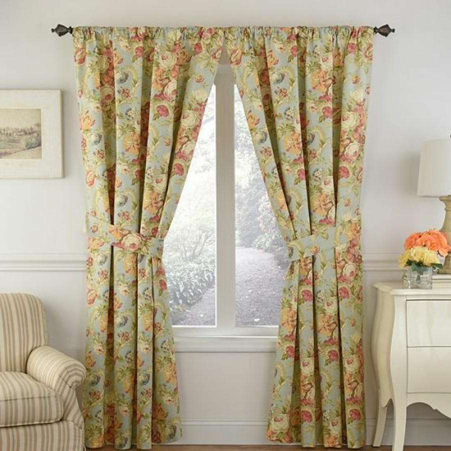 Home Decor * | Waverly 1-Panel Spring Bling Window Curtain