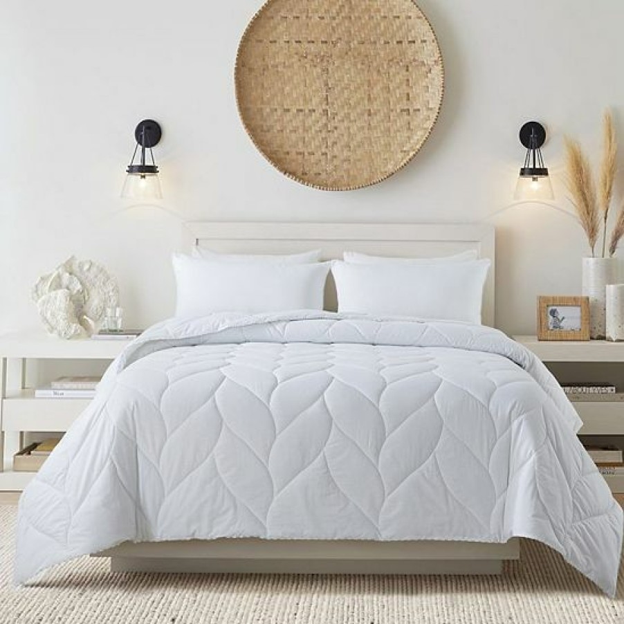 Bed & Bath * | Waverly Cotton White Duck Down Comforter