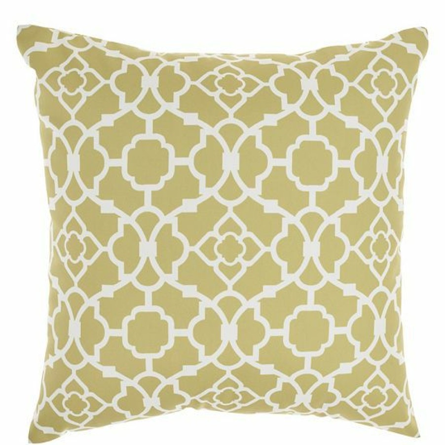 Home Decor * | Waverly Lovely Lattice Indoor Outdoor Throw Pillow