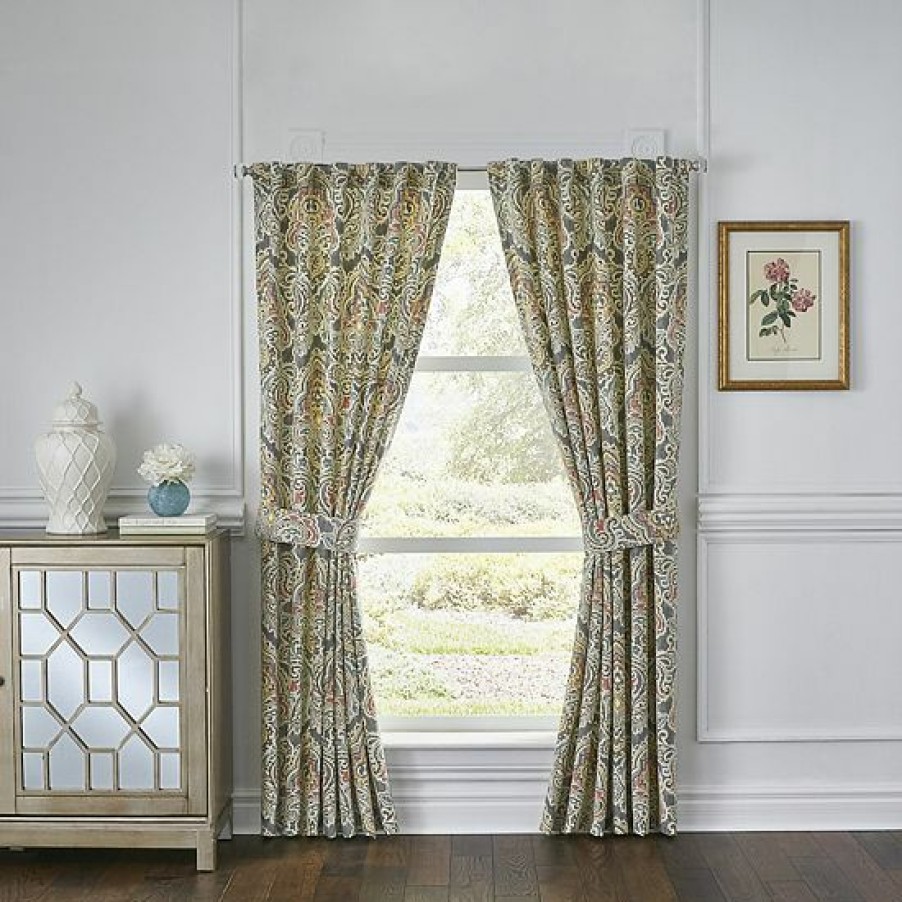 Home Decor * | Waverly 2-Pack Artisanal Window Curtains