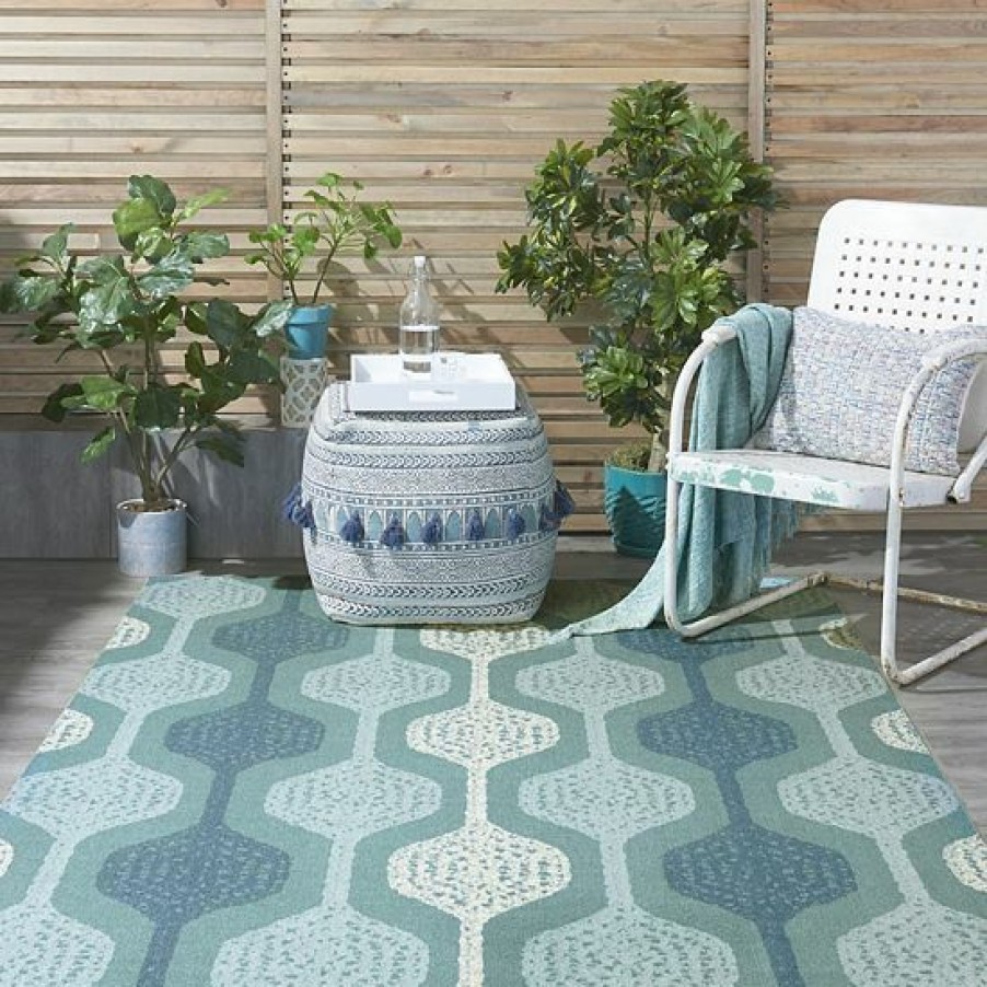 Home Decor * | Waverly Sun N' Shade Capri Indoor Outdoor Rug