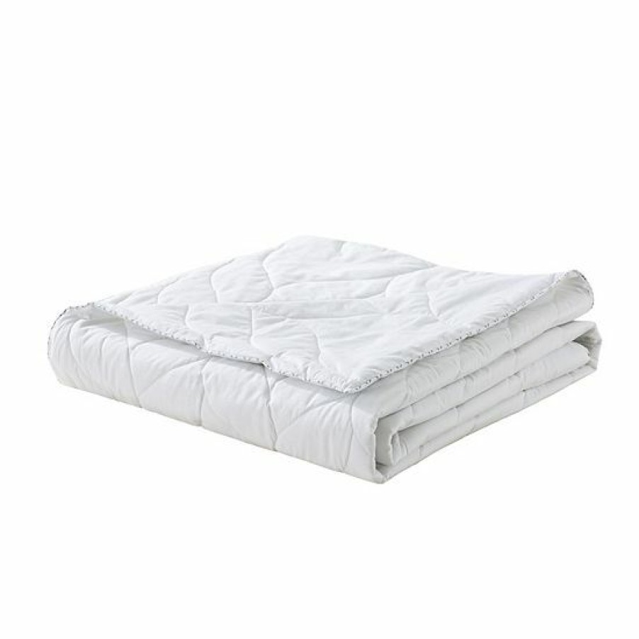 Bed & Bath * | Waverly Cotton White Duck Down Blanket