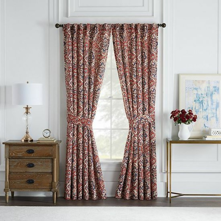 Home Decor * | Waverly Tabriz Window Curtain Set