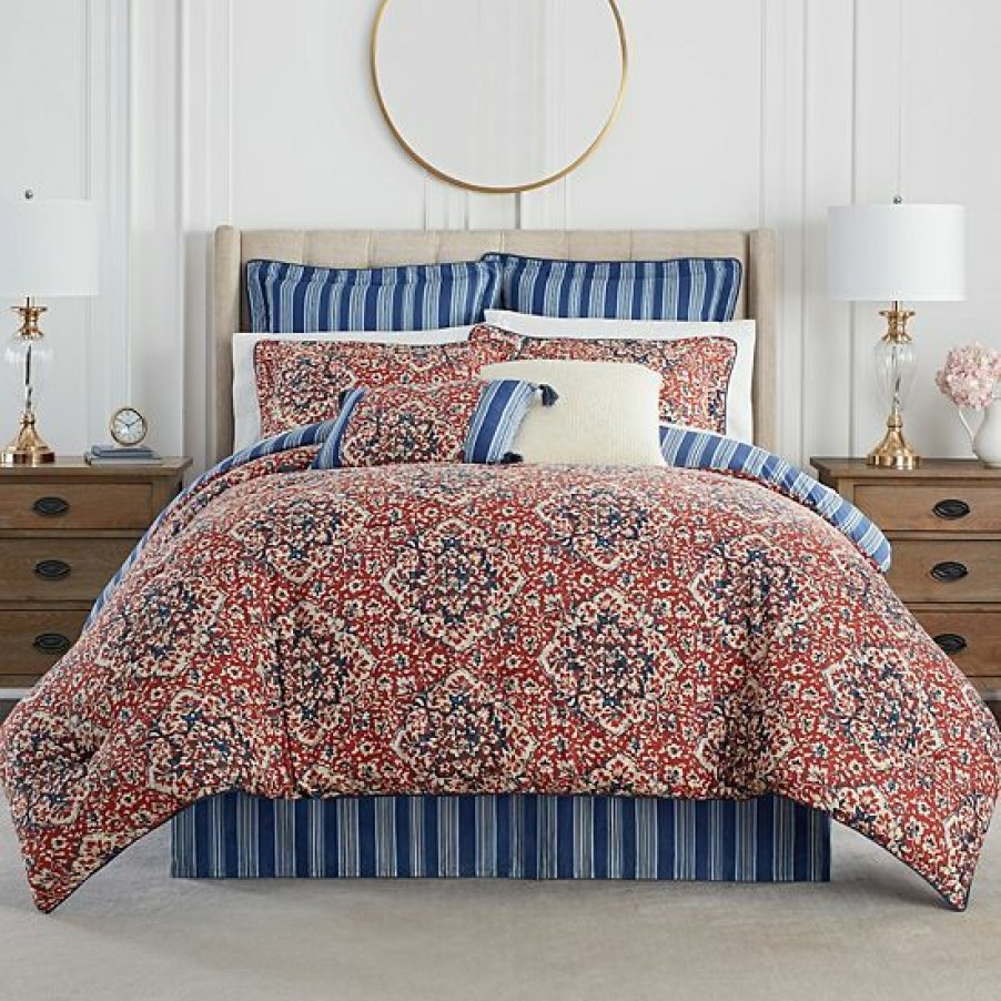 Bed & Bath * | Waverly Tabriz Comforter Set With Shams