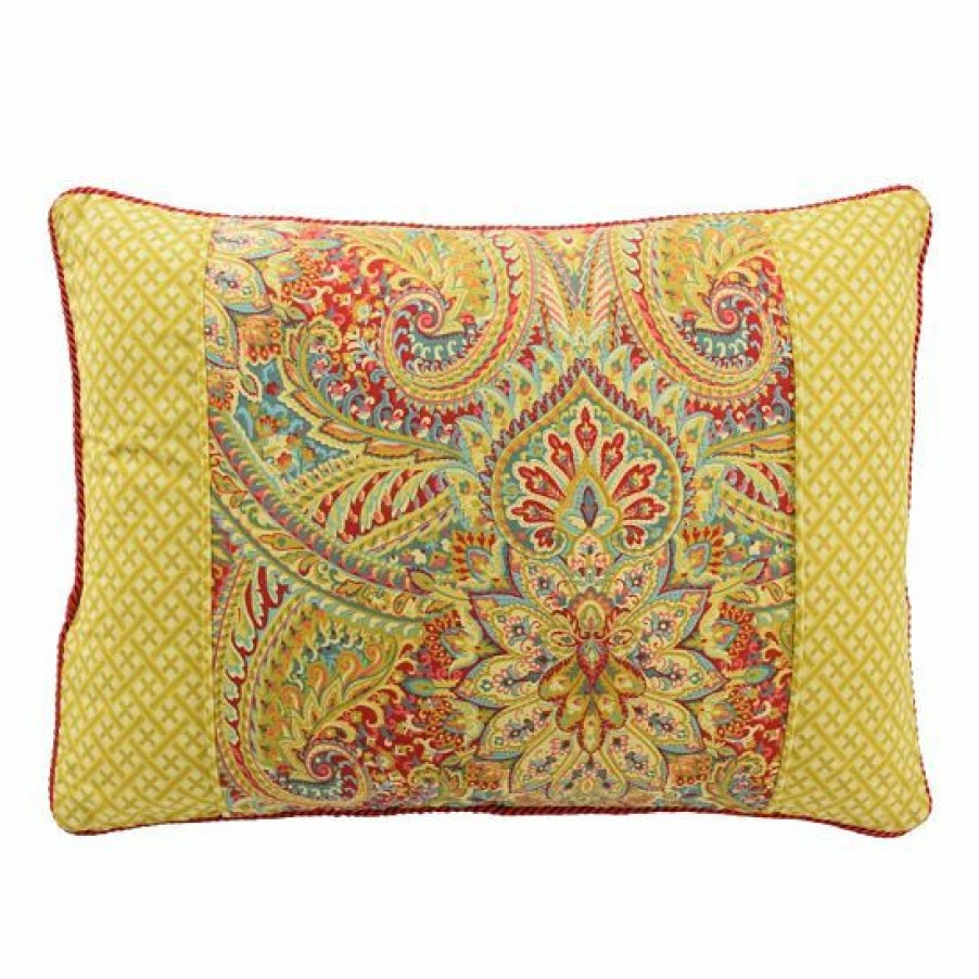 Home Decor * | Waverly Swept Away Reversible Oblong Throw Pillow