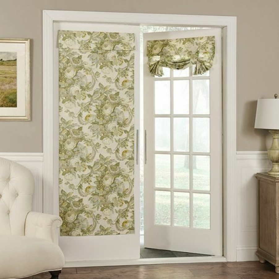 Home Decor * | Waverly 1-Panel Spring Bling Door Curtain Platinum