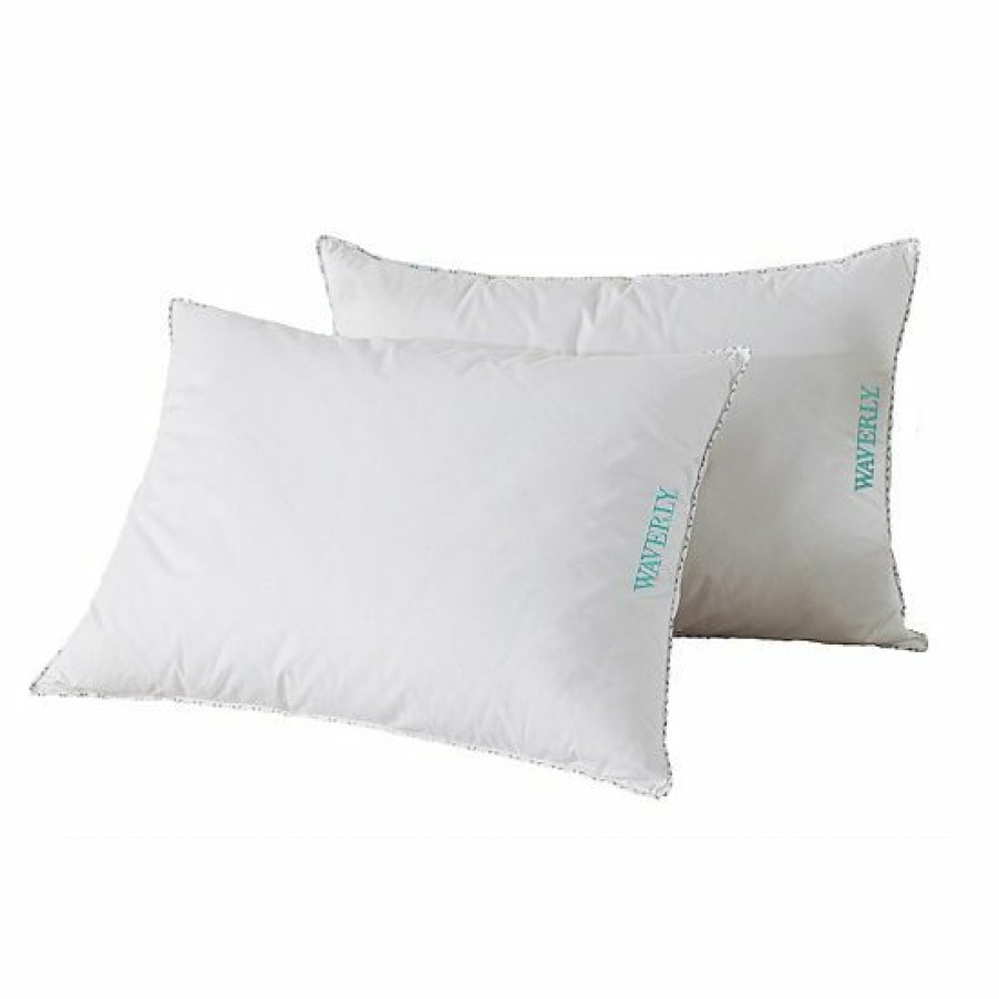 Bed & Bath * | Waverly 300 Thread Count White Duck Down Pillow