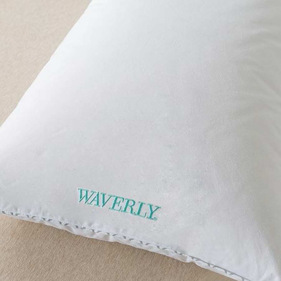 Bed & Bath * | Waverly 300 Thread Count White Duck Down Pillow