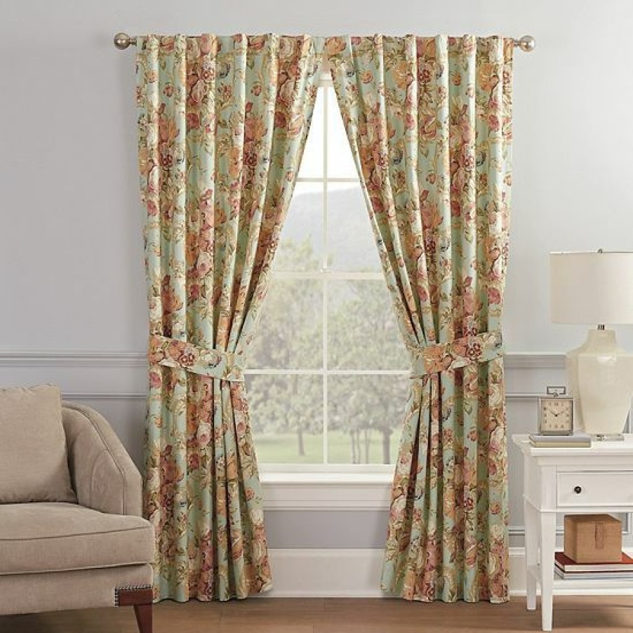 Home Decor * | Waverly 2-Pack Spring Bling Window Curtains