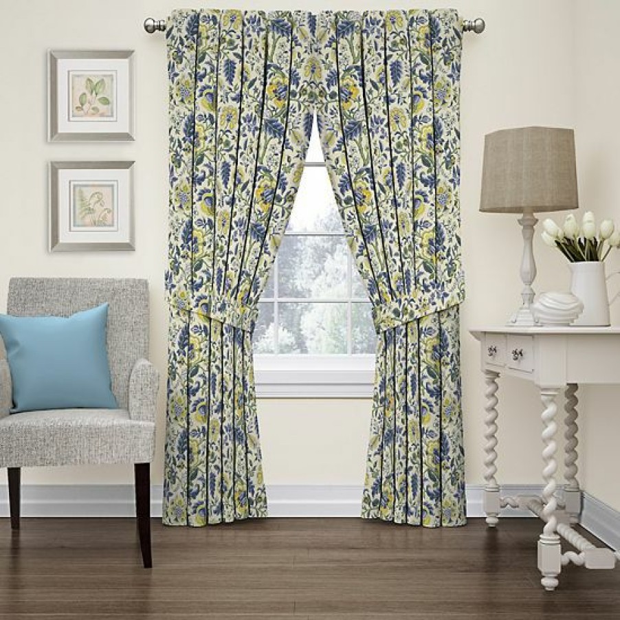 Home Decor * | Waverly Imperial Dress Window Curtain Porcelain