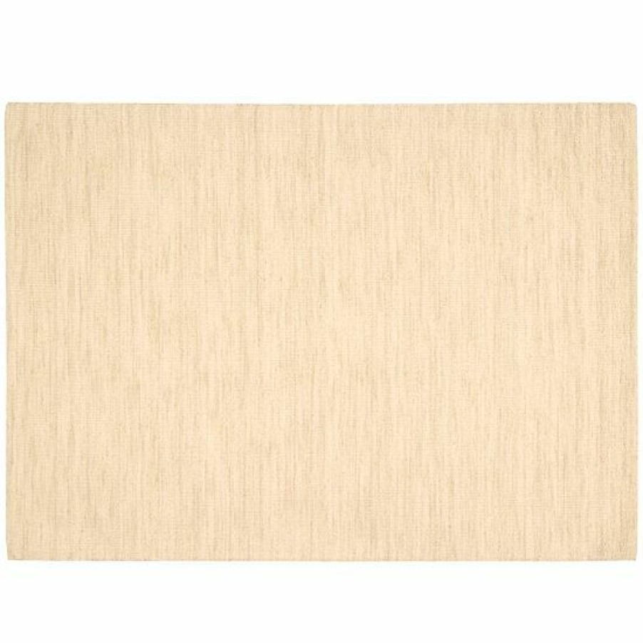 Home Decor * | Waverly Grand Suite Solid Wool Rug Cream